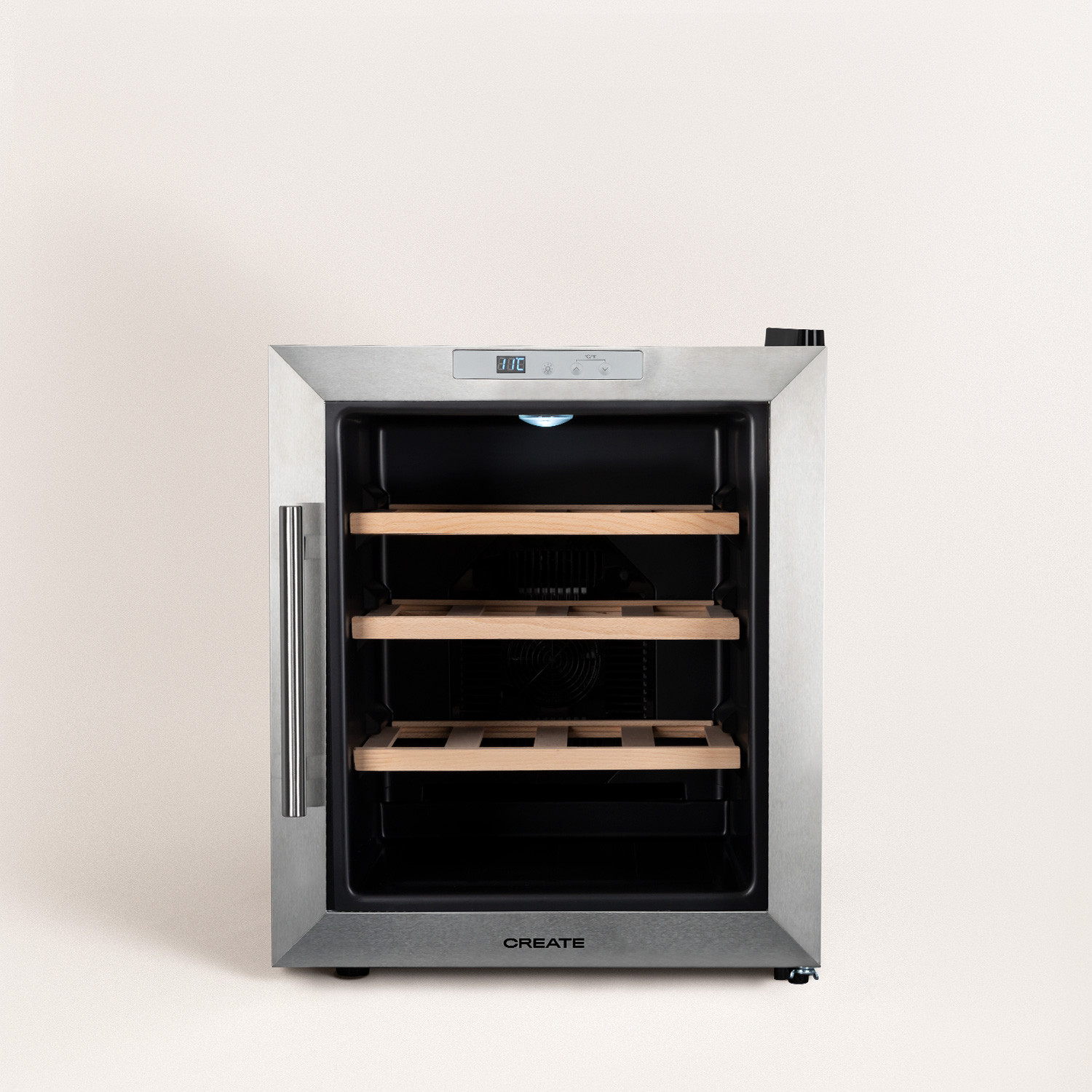 WINECOOLER WOOD L - Weinkühlschrank für 16 Flaschen - Create Ikohs