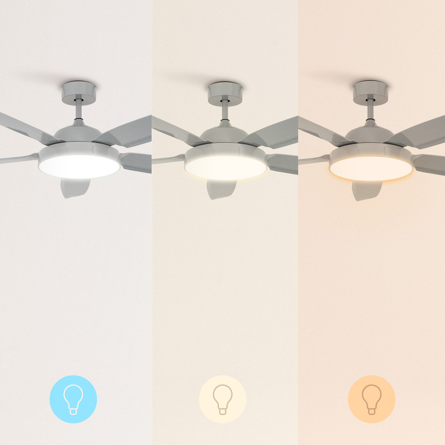 FLOWIND - Deckenventilator mit Licht - Create Ikohs