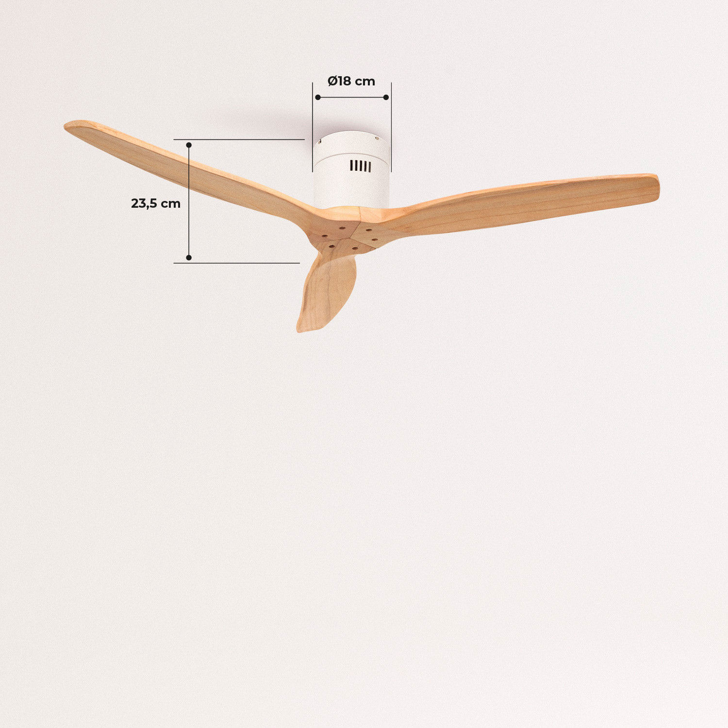 WINDCALM DC - Deckenventilator mit Winter- und Sommerfunktion - Create