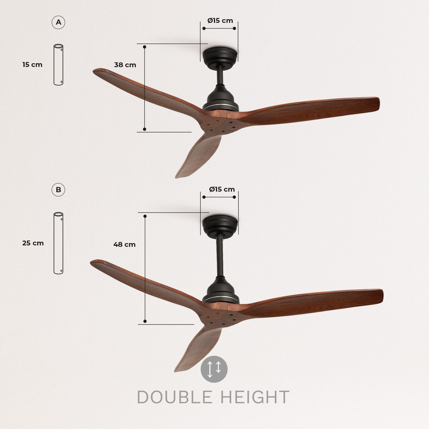 WINDWOOD - Deckenventilator Ultra-leise - Create Ikohs