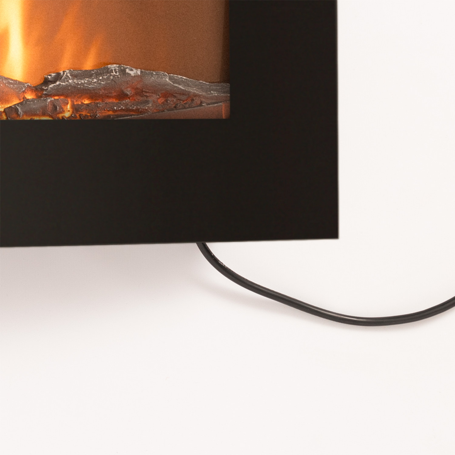 ELECTRIC FIRE L - Chimenea Eléctrica de pantalla curva de 35'' - Create