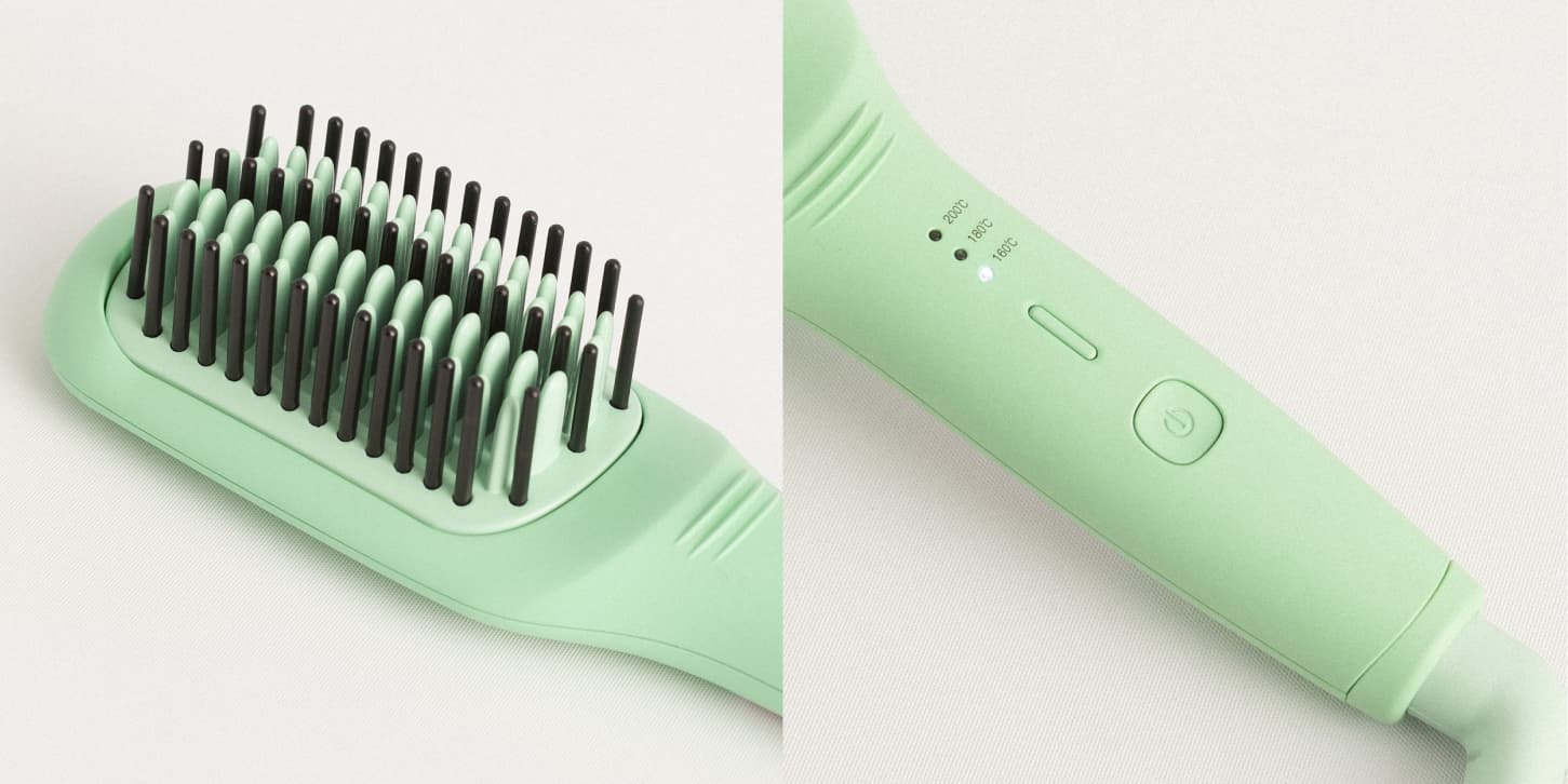 Electric travel brush