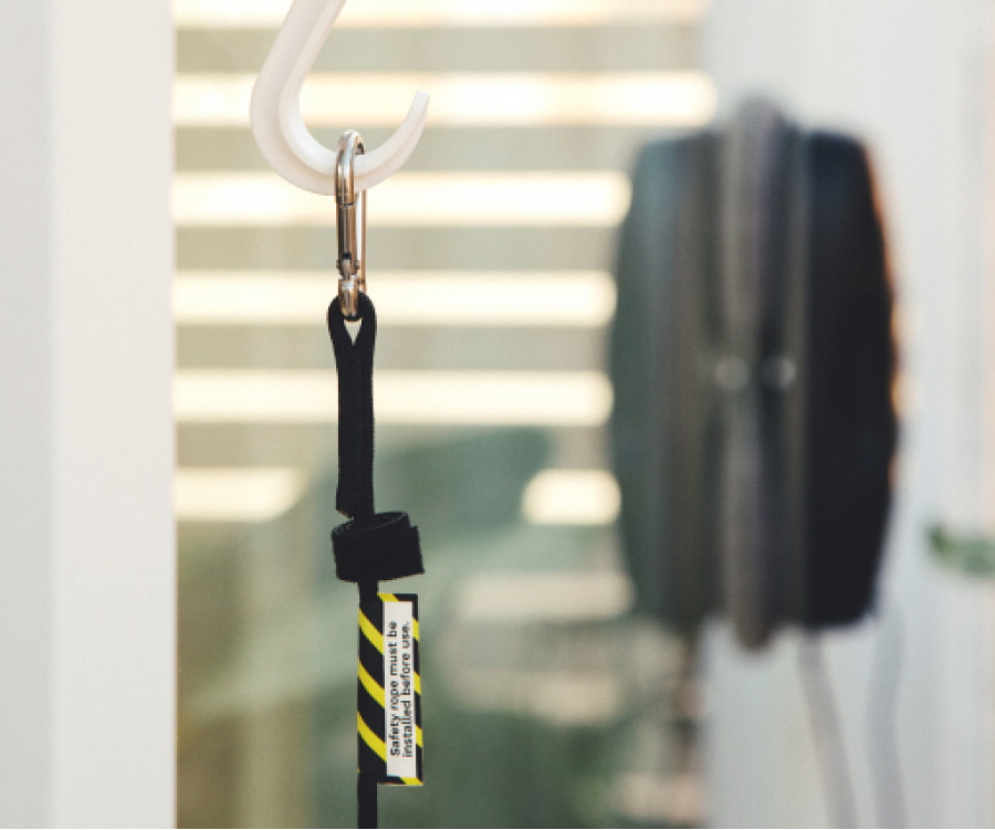6 m safety cable
