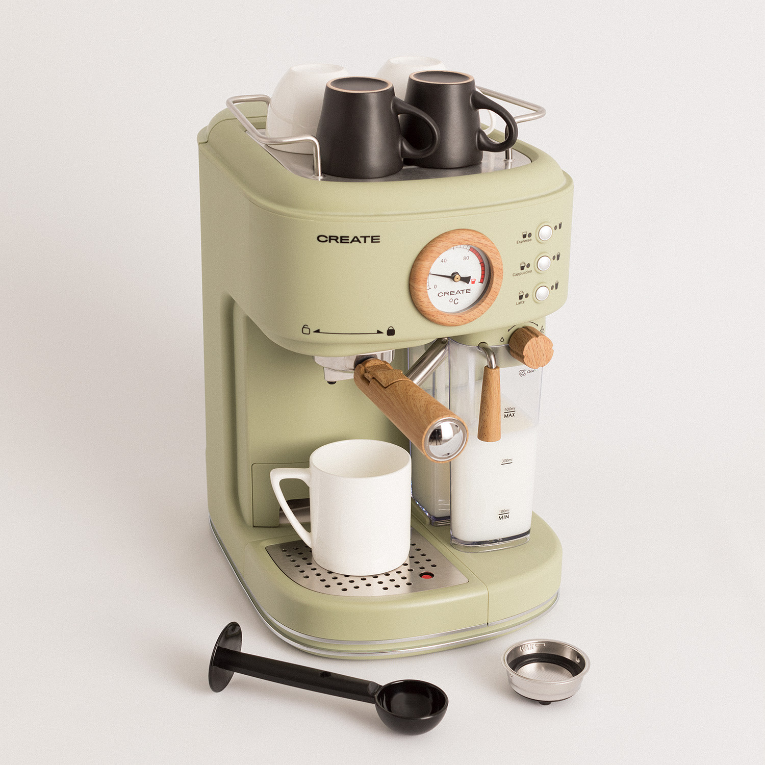 THERA MATT PRO Macchina per caffè espresso semiautomatica da 20 bar