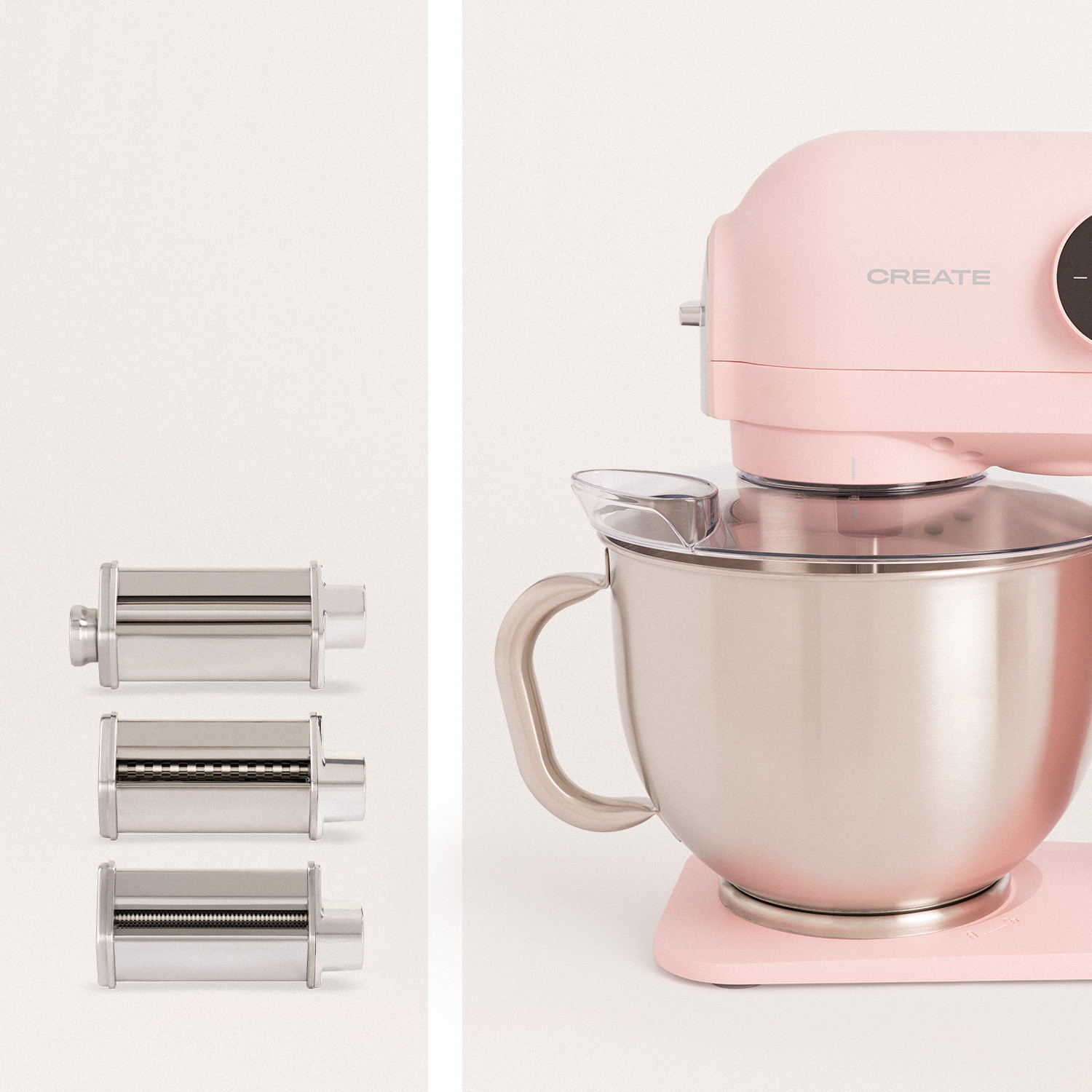 DOWNMIX RETRO Mikser + PASTA MAKER Akcesoria do świeżego