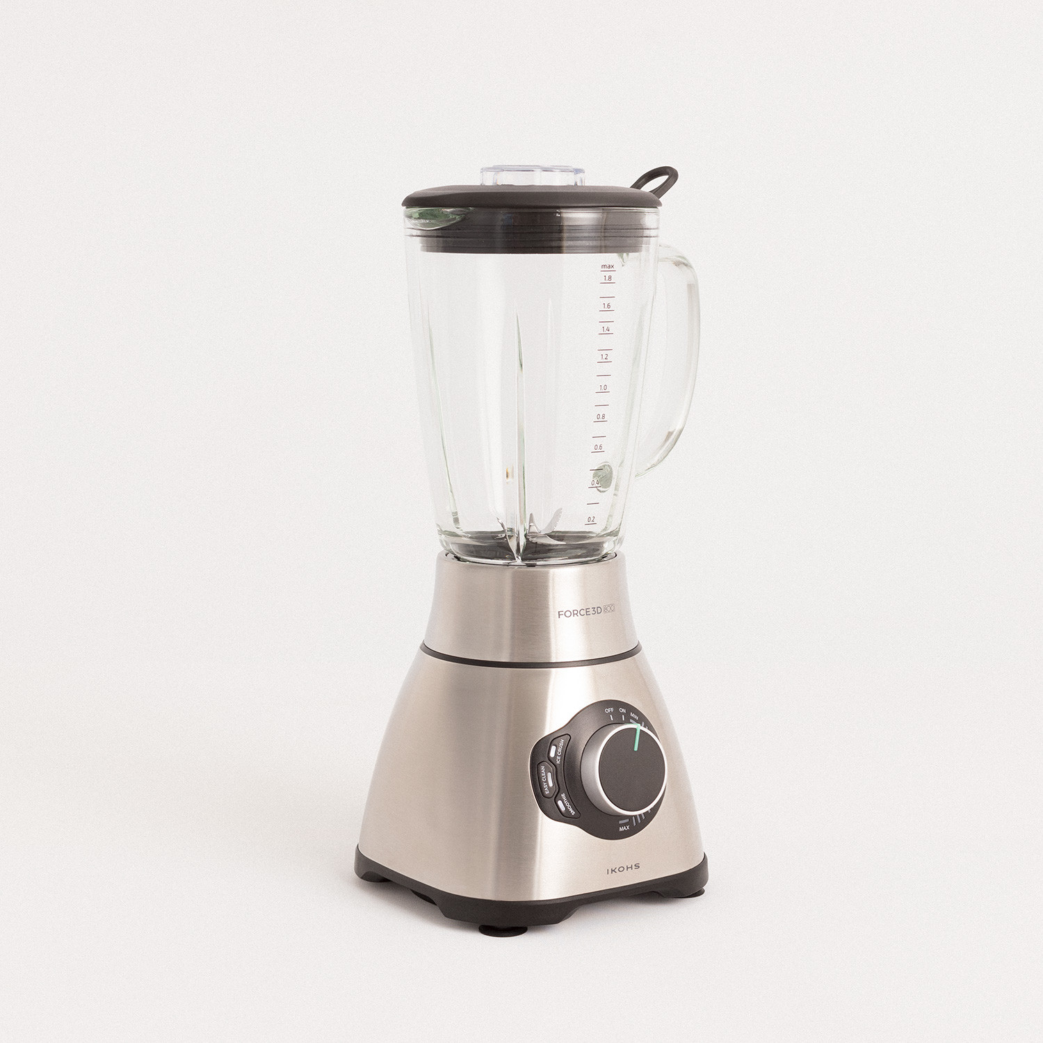 BLENDER FORCE 3D Liquidificador estilo americano de 1800W Create Ikohs