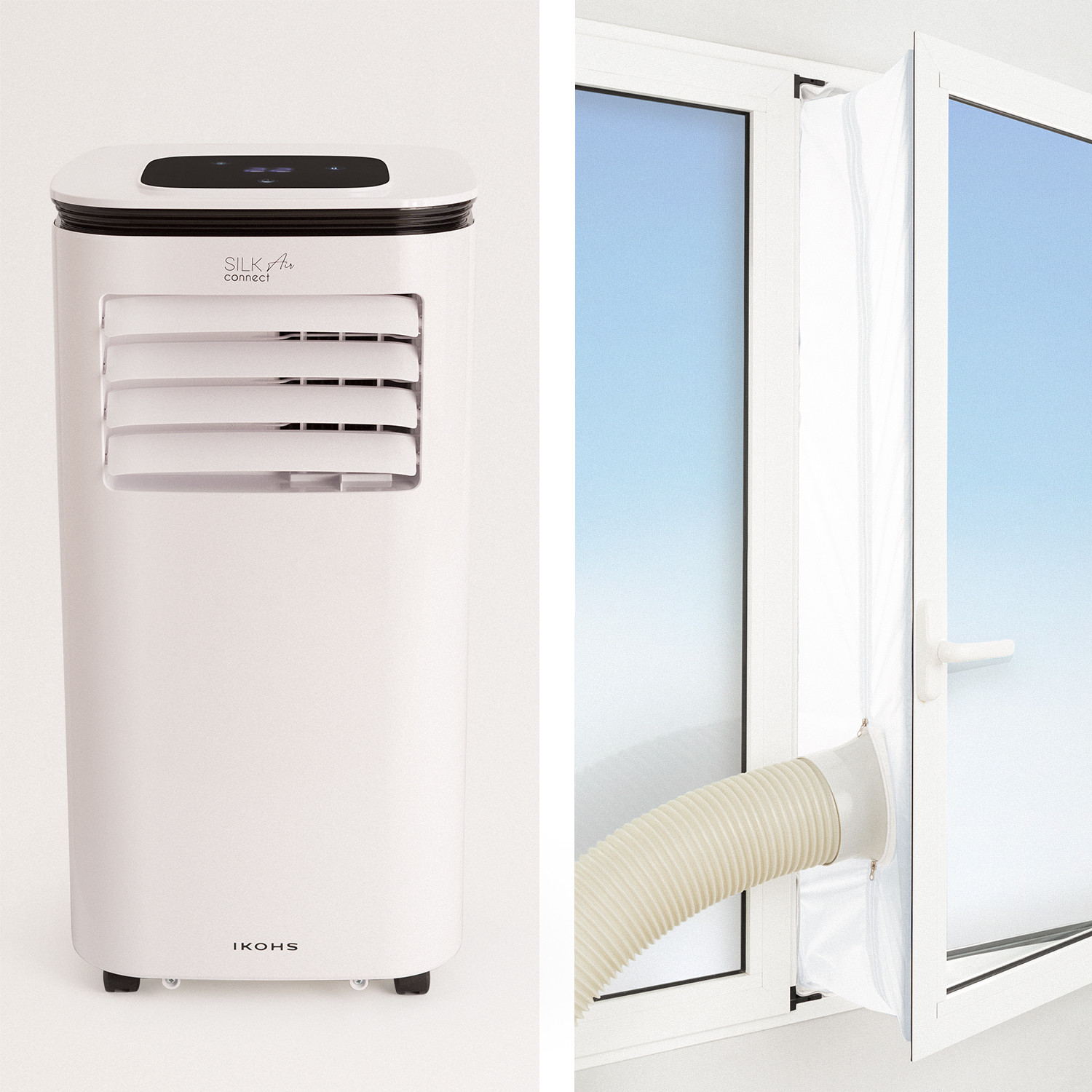 PACK SILKAIR CONNECT Portable Air Conditioner 3in1 WiFi + EXTRACTION