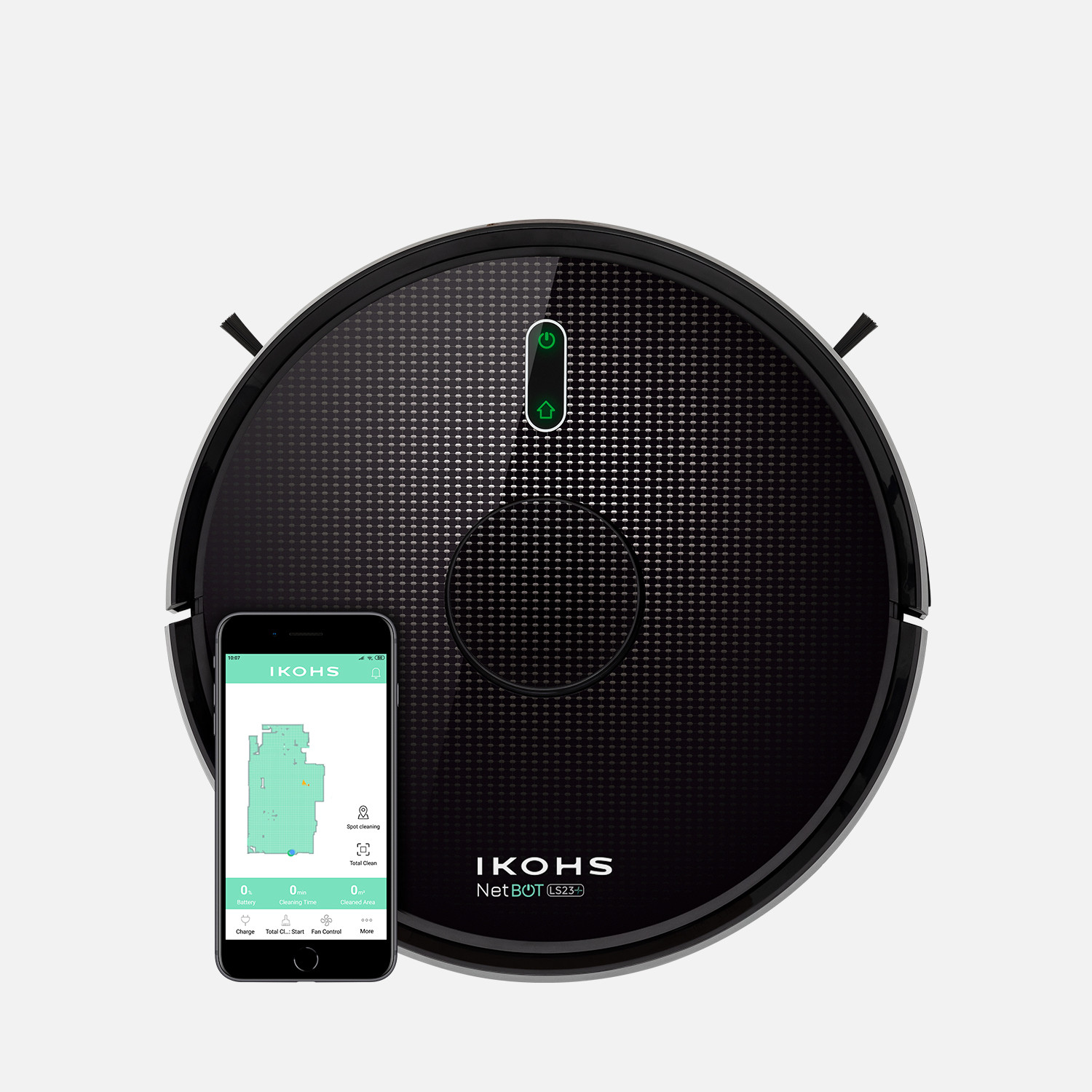 PACK NETBOT LS23 ENDURANCE Robot Laser Vacuum Cleaner + Vinyl design